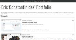 Desktop Screenshot of ericconstantinides.com